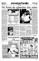 22 de Novembro de 1992, Jornal da Família, página 1
