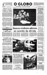 17 de Março de 1993, Primeira Página, página 1