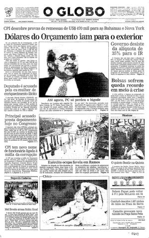 Página 1 - Edição de 22 de Outubro de 1993