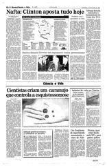 17 de Novembro de 1993, O Mundo, página 20