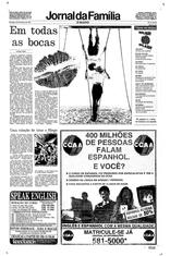 20 de Fevereiro de 1994, Jornal da Família, página 1