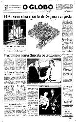 04 de Maio de 1994, Primeira Página, página 1