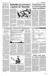 16 de Maio de 1994, O Mundo, página 13