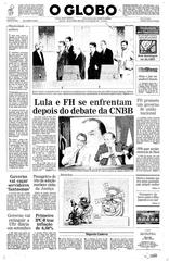 29 de Julho de 1994, Primeira Página, página 1