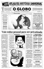 14 de Maio de 1995, Primeira Página, página 1