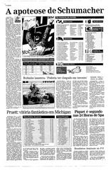 31 de Julho de 1995, Esportes, página 6