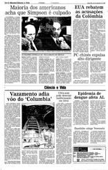 29 de Setembro de 1995, O Mundo, página 18