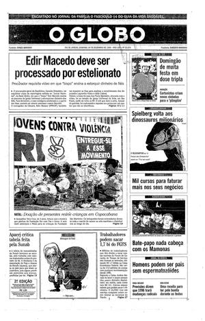 Página 1 - Edição de 24 de Dezembro de 1995