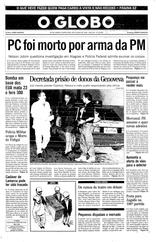 26 de Junho de 1996, Primeira Página, página 1