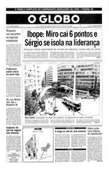 08 de Agosto de 1996, Primeira Página, página 1