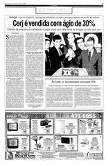 21 de Novembro de 1996, Economia, página 25