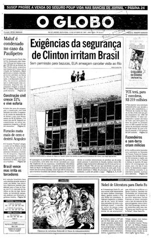 Página 1 - Edição de 10 de Outubro de 1997