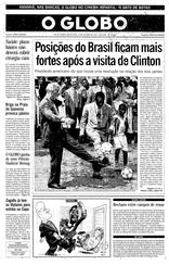 16 de Outubro de 1997, Primeira Página, página 1