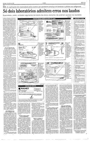 Página 19 - Edição de 19 de Julho de 1998