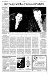 07 de Novembro de 1998, Prosa e Verso, página 3