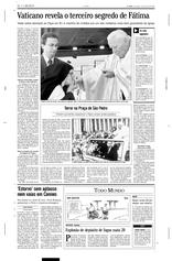 14 de Maio de 2000, O Mundo, página 52