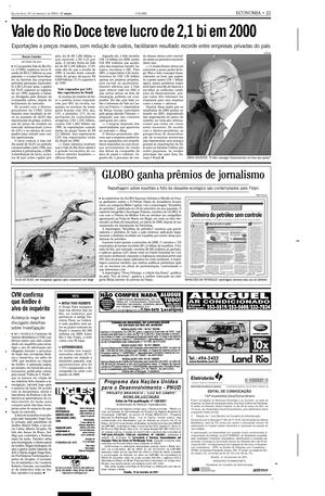 Página 25 - Edição de 22 de Fevereiro de 2001