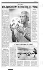13 de Maio de 2001, Esportes, página 49
