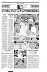 11 de Junho de 2001, Esportes, página 2