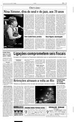 22 de Abril de 2003, Rio, página 13