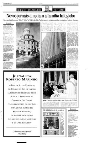 Página 20 - Edição de 08 de Agosto de 2003