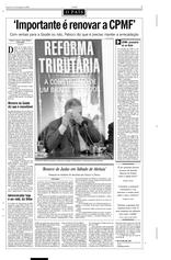 20 de Agosto de 2003, O País, página 3