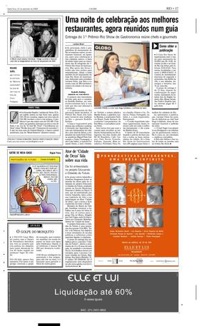 Página 17 - Edição de 12 de Setembro de 2003