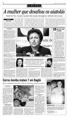 13 de Outubro de 2003, O Mundo, página 20