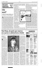 18 de Outubro de 2003, Prosa e Verso, página 4