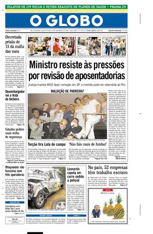 Página 1 - Edição de 19 de Novembro de 2003
