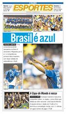 01 de Dezembro de 2003, Esportes, página 1