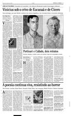 06 de Dezembro de 2003, Prosa e Verso, página 3