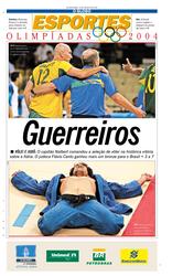 18 de Agosto de 2004, Esportes, página 1
