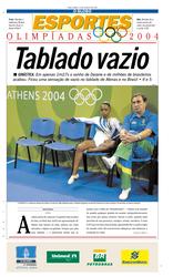 24 de Agosto de 2004, Esportes, página 1