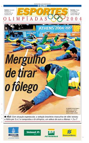 Página 1 - Edição de 30 de Agosto de 2004