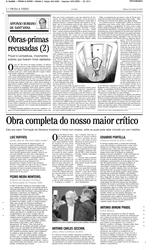 08 de Janeiro de 2005, Prosa e Verso, página 2