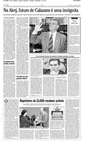 Página 14 - Edição de 14 de Abril de 2005