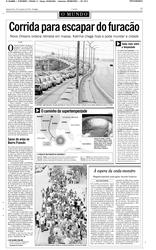 29 de Agosto de 2005, O Mundo, página 17