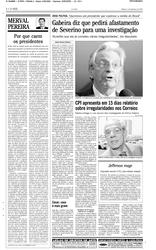 03 de Setembro de 2005, O País, página 4