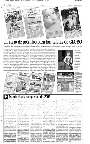 Página 18 - Edição de 16 de Dezembro de 2005