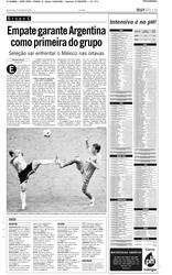 22 de Junho de 2006, Esportes, página 13