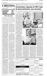 22 de Janeiro de 2007, Economia, página 16