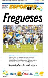 16 de Julho de 2007, Esportes, página 1