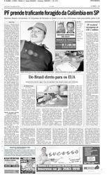 08 de Agosto de 2007, O País, página 13