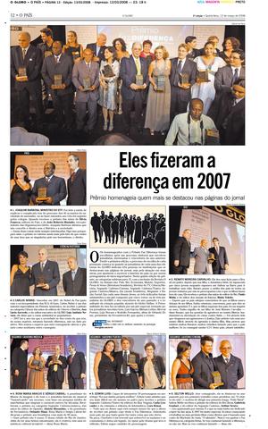 Página 12 - Edição de 13 de Março de 2008