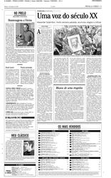 09 de Agosto de 2008, Prosa e Verso, página 5