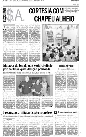 Página 19 - Edição de 29 de Agosto de 2008