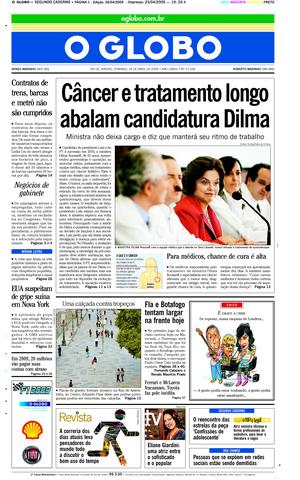 Página 1 - Edição de 26 de Abril de 2009