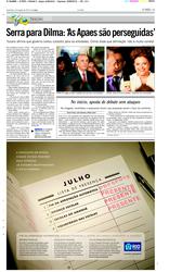 06 de Agosto de 2010, O País, página 9