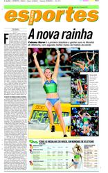31 de Agosto de 2011, Esportes, página 1
